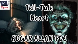 The Tell Tale Heart By Edgar Allan Poe  Audiobook  Full  Text [upl. by Gudrun]