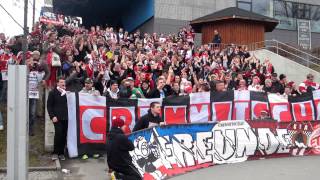 ETC Fans vor dem Stadion in Dresden 10032013 [upl. by Leizar774]