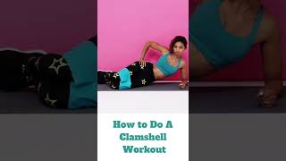 How to Do A Clamshell Workout  clamshell exercise for glutes  hip clamshell exercise  Leg Workout [upl. by Zara]