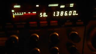 C M Obrecht Shortwave Radio via Viešintos 26 10 2024 1386 kHz 17 07 UTC [upl. by Armanda831]