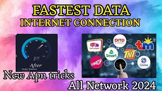 Fast Internet  Unlimited Data Tricks 2024  Apn Settings [upl. by Norraj]