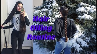 Hair Oiling Routine  DemoFAQ [upl. by Attenauq358]