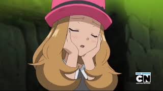 Serena every time worried about Ash Pokemon XYampZ [upl. by Ayres488]