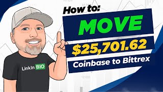 Cheapest Safest and Fastest way to Transfer USDUSDT to a new Exchange Coinbase to Bittrex [upl. by Nolitta]