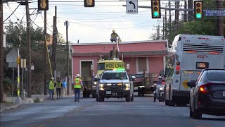 WATCH Texas group moves 114yearold home to create room for new housing [upl. by Ardnasella479]