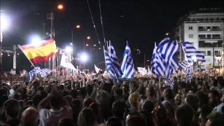 Syntagma Square Protest Athens [upl. by Mitch801]