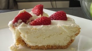 How To Make Cheesecake With Ready Pie Crust  Easy Cheesecake Recipe [upl. by Proulx]