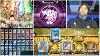 Charmer Deck  Is INSANE Max DIAMOND 1 RANK YuGiOh Master Duel Season 14 [upl. by Annahaj]