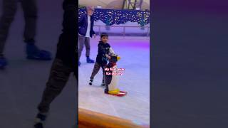 First ever ice skating practice 🥶⛸️😵 skate skatefunny rollerskating skaterguy skateboarding [upl. by Normi]