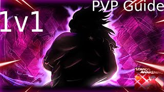 How To Use Shadow The World In PVPStands Awakening PVP Guide [upl. by Salaidh]