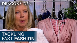 Fashion Reporter Turned Entrepreneur Pitches New Business Concept  Dragons Den [upl. by Rue561]