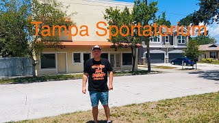 Visiting the Tampa Sportatorium Home Championship Wrestling Florida [upl. by Ainoval712]