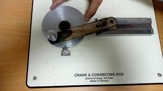 Slider Crank Mechanism  PartII  Mechanics of Machines [upl. by Launcelot]