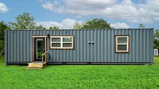 85K is All You Need for Fully Furnished Elegance in This Shipping Container Home [upl. by Grae863]