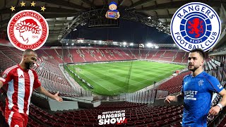 Olympiacos 11 Rangers FC  Live Watch Along amp Highlights Reaction [upl. by Okier387]