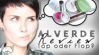 Alverde Review  Top oder Flop Drogerie Naturkosmetik [upl. by Adleremse4]