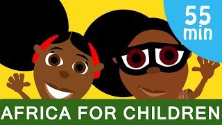 Bino amp Fino Compilation  Fun Educational Cartoon About Africa [upl. by Ramed]