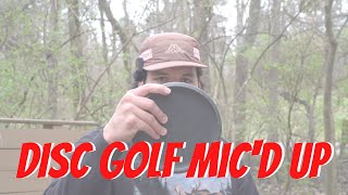 SEVEN OAKS DISC GOLF COURSE  Micd up practice [upl. by Anaile641]