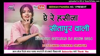 🔴 A RE HASINA SITAPUR  New Nagpuri Octapad Dj Song 2024  Present Dj Seewan Painkra Kersai Jspr [upl. by Grimona44]