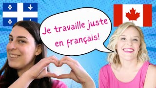 Une anglophone choisit le français au Québec [upl. by Sabba403]