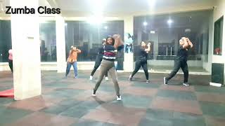 Zumba Workout weightloss Excersice 600 Calories Burn with Ashwini Mam [upl. by Sheedy872]