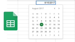 Google Sheets  Add a PopUp Calendar Date Picker [upl. by Neelie308]