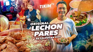 Original PARES LECHON at Mami  CALOOCAN STREET FOOD  TIKIM TV [upl. by Azyl642]