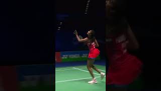 badminton what smash from P v sindhu 😱😱 [upl. by Zoa734]