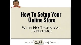 How To Setup Your Online Store Website Without Any Technical Experience For Under 5 Bucks [upl. by Wilburt86]