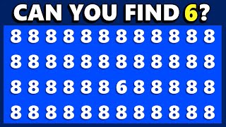 Challenge Your Vision Spot the Odd Numbers in this Puzzle Quiz [upl. by Drofkcor]