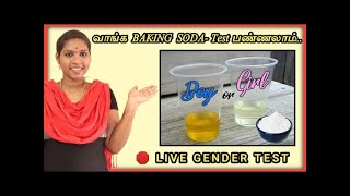 Babys Gender Using Baking Soda Test In Tamil  Baking Soda Gender Test Boy or Girl Gender Predict [upl. by Leta]