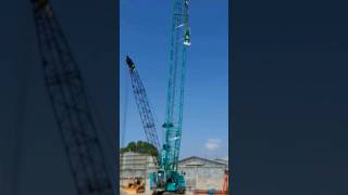 Crawler Crane 100 ton crane crawler alatberat [upl. by Foster]