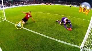 Legendary Goal Line Clearances in Football [upl. by Lacie820]