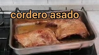 Cordero asado estilo segoviano [upl. by Llesram]