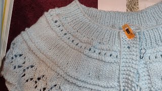 Cardigan met driekwart mouw  top down  deel 1 [upl. by Saimerej]