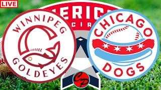 Chicago Dogs vs Winnipeg Goldeyes American Association Baseball Live Game Cast amp Chat [upl. by Fredie]