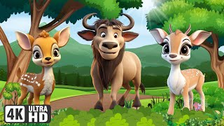 🔴LIVE Funniest Animal Sounds In Nature Sika Deer Antelope Wildebeest Warthog  Animal Sounds [upl. by Eirek]