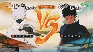 Kakashi Hokage vs Obito [upl. by Adnuahsar]