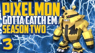 Minecraft Pixelmon quotElectivire Evolutionquot Gotta Catch Em All S2 Episode 3 Minecraft Pokemon Mod [upl. by Thirzi]