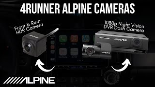 Toyota 4Runner Alpine FrontRear Camera amp Dash Cam WalkAround  2014  2023 Toyota 4Runner [upl. by Platto]