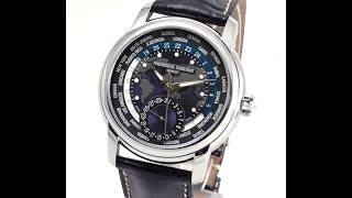 Frederique Constant Manufaktur Worldtimer Ref FC718NWM4H6 FM10233 [upl. by Naillimxam]