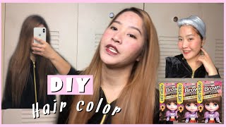 DIY HAIR COLOR  FRESHLIGHT  JAPAN HAIR DYE 🇯🇵 [upl. by Avelin]