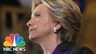 Hillary Clintons Full Concession Speech  NBC News [upl. by Ivers6]