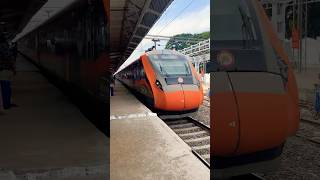 Arriving ELURU  Secunderabad  Visakhapatnam VANDE BHARAT Express shorts trainvideos traingadi [upl. by Esorbma838]