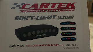 Cartek Club shift light in 1st gen CRX [upl. by Casimir384]