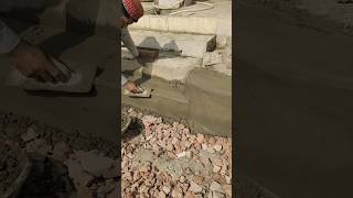 Step Plastering ✅ plaster construction satisfying viralvideo civilengineering fastwork skills [upl. by Cullen]