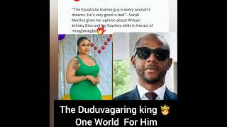 Actress Sarah Martin Hails The Kpola King 🤴 One World Or Statement For Him In The Commen Section [upl. by Salangia]