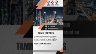 TAMM Services in Abu Dhabi  EVEREST TASHEEL AND TAWJEEH SERVICES [upl. by Kletter]