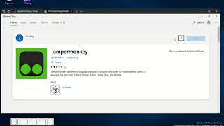 How to install Tampermonkey in Microsoft Edge [upl. by Assinna]