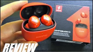 REVIEW 1More ComfoBuds Mini  Smallest Active Noise Cancelling Earbuds [upl. by Oyam]